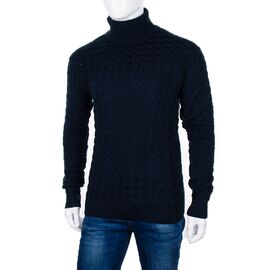 Фотография Свитер мужской 132 navy р.L-2XL "STREET" недорого оптом от прямого поставщика