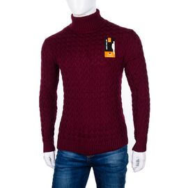 Фотография Свитер мужской 132 wine р.L-2XL "STREET" недорого оптом от прямого поставщика