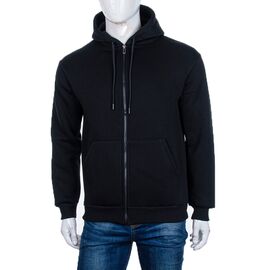 Фотография Кофта спортивная мужская 1525-3 black р.M-2XL "STREET" недорого оптом от прямого поставщика