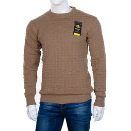 Фотография Свитер мужской SS19 beige р.L-2XL "STREET" недорого оптом от прямого поставщика