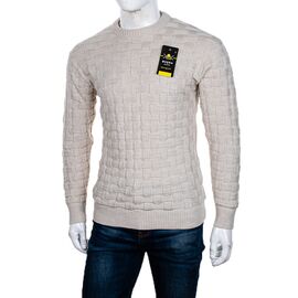 Фотография Свитер мужской Коло beige р.L-2XL "STREET" недорого оптом от прямого поставщика