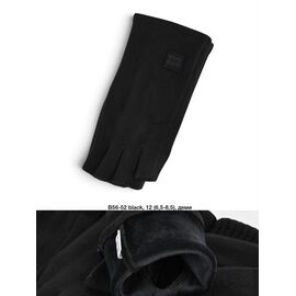 Рукавички жіночі утеплені B56-52 black р.6.5-8.5 "Descarrilado" недорого оптом від прямого постачальника