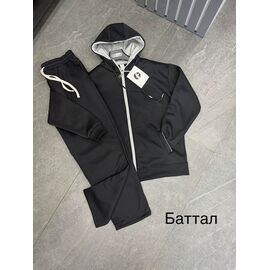 Фотография Костюм спортивный мужской F1967 black р.4XL-8XL "F.T.H" недорого оптом от прямого поставщика