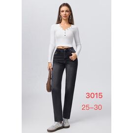 Джинси жіночі 3015 d.grey р.25-30 "NewJeans" недорого оптом від прямого постачальника