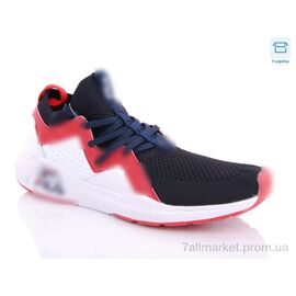 Кросівки чоловічі модні Весна/осінь CR4 black-red-old (8 пар р.40-44) "CR" недорого оптом від прямого постачальника
