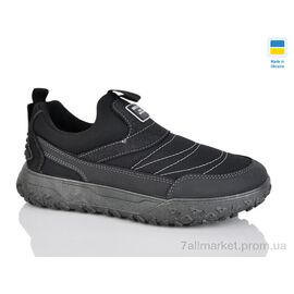 Фотография Кроссовки мужские модные зима N24-01 чорний (6 пар р.41-42) "Lot Shoes" недорого оптом от прямого поставщика