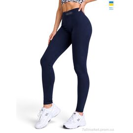 Лосінси жіночі Зима 700MU синій (4 шт. р.сіткаS-XL) "Sport style" недорого оптом від прямого постачальника