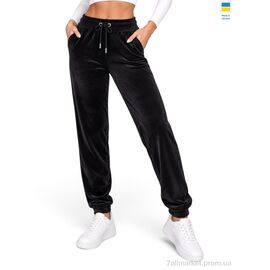 Фотография Спортивные брюки женские Зима 3018 чорний (4 шт. р.сетка S-XL) "Sport style" недорого оптом от прямого поставщика