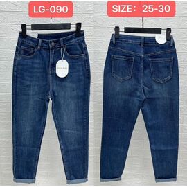 Джинси жіночі LG090 navy р.25-30 "NewJeans" недорого оптом від прямого постачальника