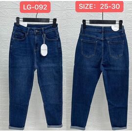 Джинси жіночі LG092 navy р.25-30 "NewJeans" недорого оптом від прямого постачальника