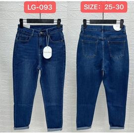 Джинси жіночі LG093 navy р.25-30 "NewJeans" недорого оптом від прямого постачальника