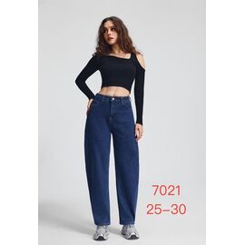 Джинси жіночі 7021 navy р.25-30 "NewJeans" недорого оптом від прямого постачальника