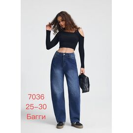 Джинси жіночі 7036 navy р.25-30 "NewJeans" недорого оптом від прямого постачальника