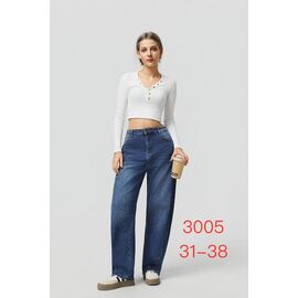 Джинси жіночі 3005 blue р.31-38 "NewJeans" недорого оптом від прямого постачальника