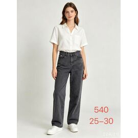 Джинси жіночі 540 grey р.25-30 "NewJeans" недорого оптом від прямого постачальника