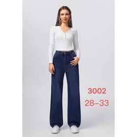 Джинси жіночі 3002 navy р.28-33 "NewJeans" недорого оптом від прямого постачальника