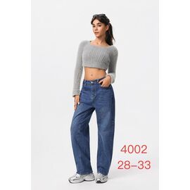 Джинси жіночі 4002 blue р.28-33 "NewJeans" недорого оптом від прямого постачальника