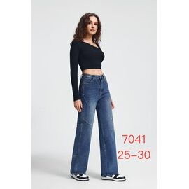 Джинси жіночі 7041 blue р.25-30 "NewJeans" недорого оптом від прямого постачальника