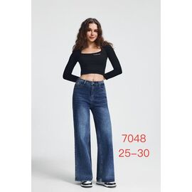 Джинси жіночі 7048 blue р.25-30 "NewJeans" недорого оптом від прямого постачальника