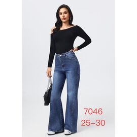 Джинси жіночі 7046 blue р.25-30 "NewJeans" недорого оптом від прямого постачальника