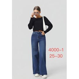 Джинси жіночі 4000-1 blue р.25-30 "NewJeans" недорого оптом від прямого постачальника