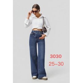 Джинси жіночі 3030 blue р.25-30 "NewJeans" недорого оптом від прямого постачальника