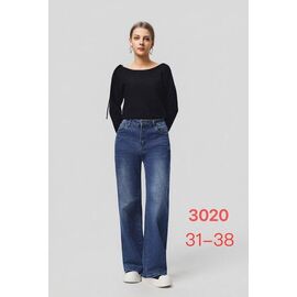 Джинси жіночі 3020 blue р.31-38 "NewJeans" недорого оптом від прямого постачальника