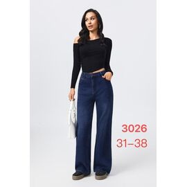 Джинси жіночі 3026 navy р.31-38 "NewJeans" недорого оптом від прямого постачальника