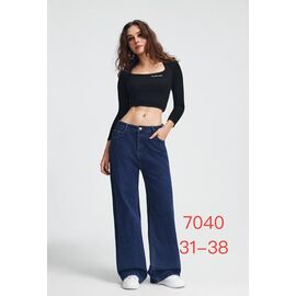 Джинси жіночі 7040 navy р.31-38 "NewJeans" недорого оптом від прямого постачальника