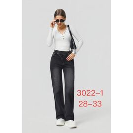 Джинси жіночі 3022-1 d.grey р.28-33 "NewJeans" недорого оптом від прямого постачальника