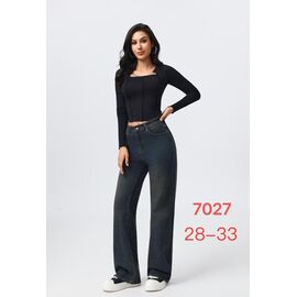 Джинси жіночі 7027 navy р.28-33 "NewJeans" недорого оптом від прямого постачальника