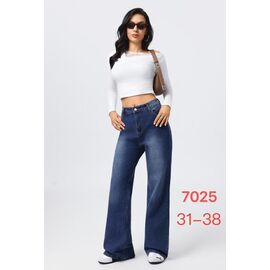 Джинси жіночі 7025 navy р.31-38 "NewJeans" недорого оптом від прямого постачальника