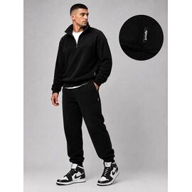 Фотография Костюм спортивный мужской AZ0215 black р.48-54 "Annet" недорого оптом от прямого поставщика