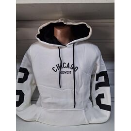 Фотография Худи мужской 1252 white р.S-2XL "RING" недорого оптом от прямого поставщика