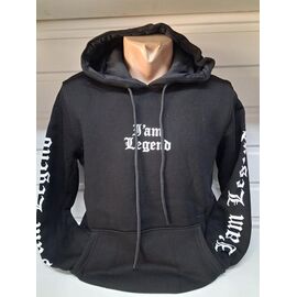 Фотография Худи мужской 1254 black р.S-2XL "RING" недорого оптом от прямого поставщика