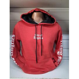 Фотография Худи мужской 1255 red р.S-2XL "RING" недорого оптом от прямого поставщика