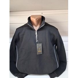 Фотография Свитер мужской 1274 black р.M-3XL "RING" недорого оптом от прямого поставщика