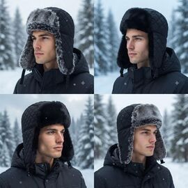 Фотография Шапка мужская зимняя 1126 mix р.M-XL "Mabi" недорого оптом от прямого поставщика