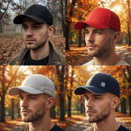 Фотография Кепка мужская 1142 mix р.M-XL "Mabi" недорого оптом от прямого поставщика