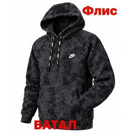 Фотография Худи мужской 14968 black р.2XL-6XL "Alex Clothes" недорого оптом от прямого поставщика