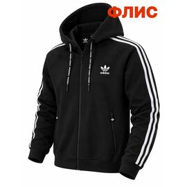 Фотография Кофта спортивная мужская 14972 black р.S-2XL "Alex Clothes" недорого оптом от прямого поставщика