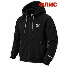 Фотография Кофта спортивная мужская 14973 black р.S-2XL "Alex Clothes" недорого оптом от прямого поставщика