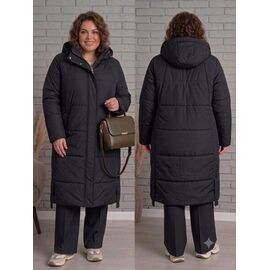 Куртка жіноча зимова 8810 black р.52-60 "Seven Group" недорого оптом від прямого постачальника