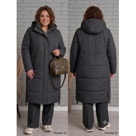 Куртка жіноча зимова 8810 d.grey р.52-60 "Seven Group" недорого оптом від прямого постачальника