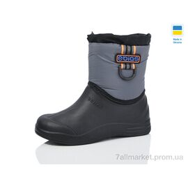 Фотография Сапоги из пены детские зима N101 чорний (8 пар р.34-37) "Lot Shoes" недорого оптом от прямого поставщика