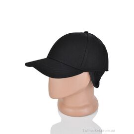 Фотография Кепка для мужчин Весна/осень 29-12 black (5 шт. р.сетка S-XL) "TUZZI" недорого оптом от прямого поставщика