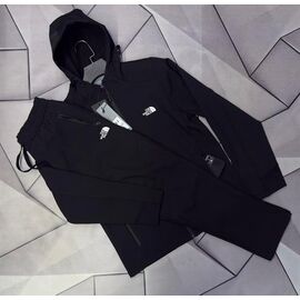 Фотография Костюм спортивный мужской 68514 black р.M-3XL "MACCALI" недорого оптом от прямого поставщика