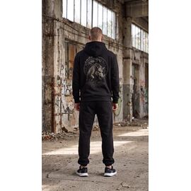Фотография Костюм спортивный мужской 1441 black р.S-3XL "Madoka" недорого оптом от прямого поставщика
