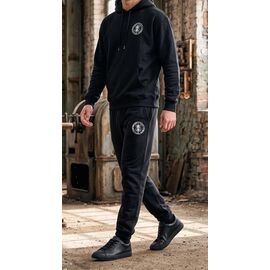 Фотография Костюм спортивный мужской 1442 black р.S-3XL "Madoka" недорого оптом от прямого поставщика