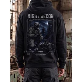 Фотография Худи мужской 1449 black р.S-3XL "Madoka" недорого оптом от прямого поставщика